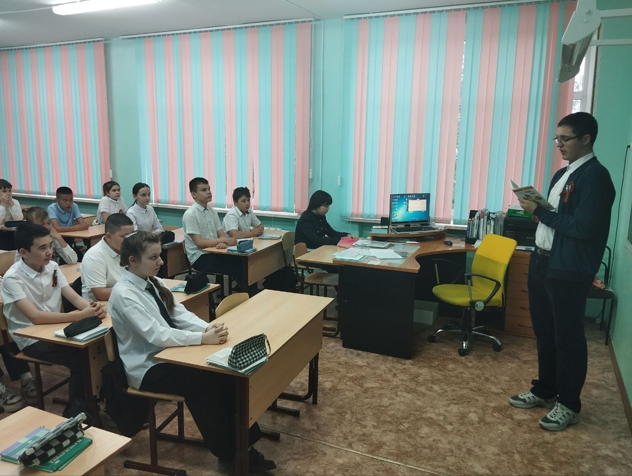 Акция &amp;quot;Читаем детям о войне&amp;quot;.
